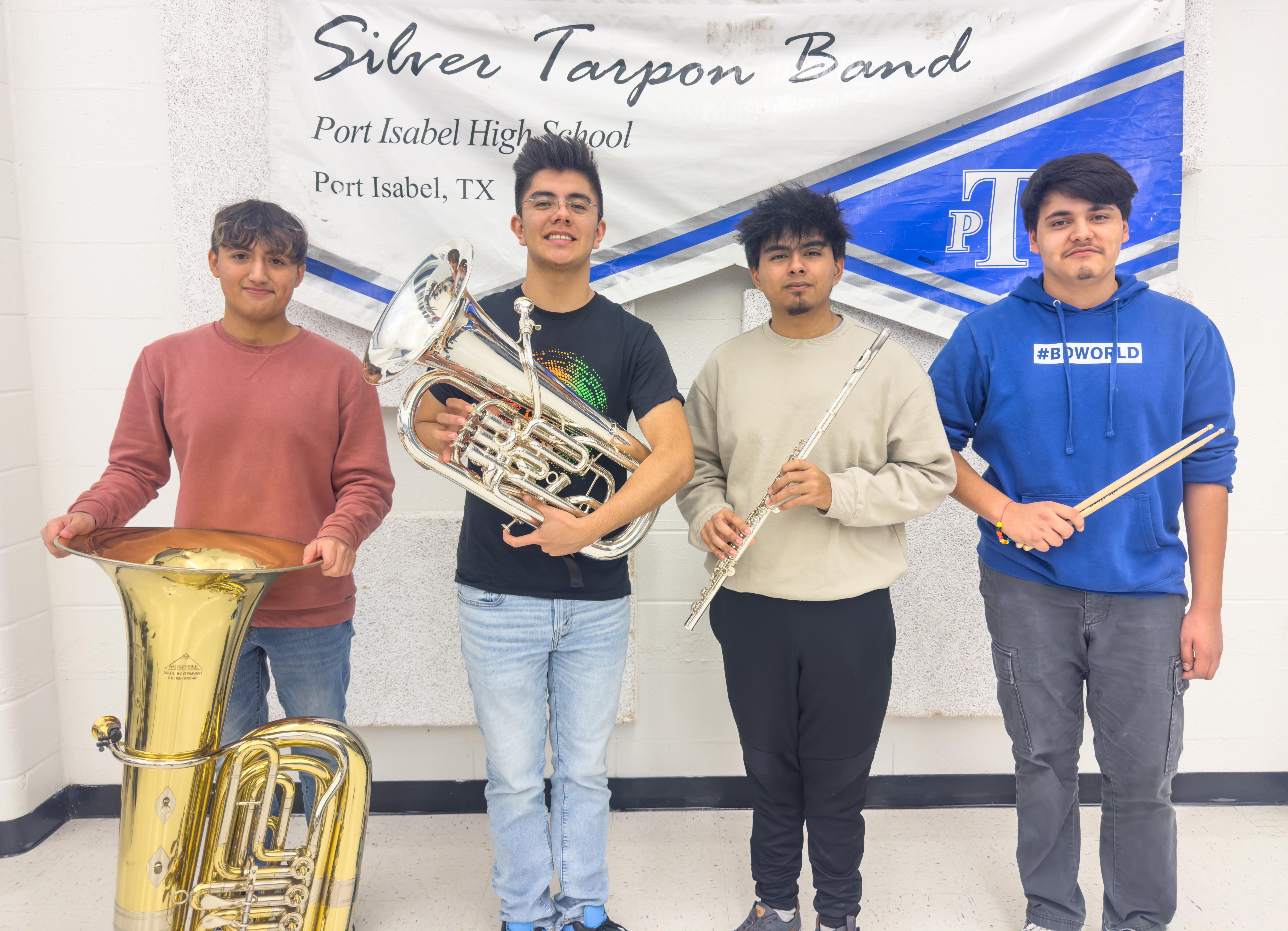 Silver Tarpon band